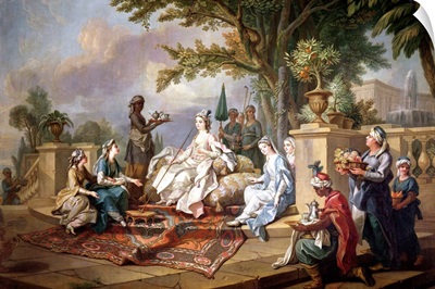The Sultana Served by her Eunuchs