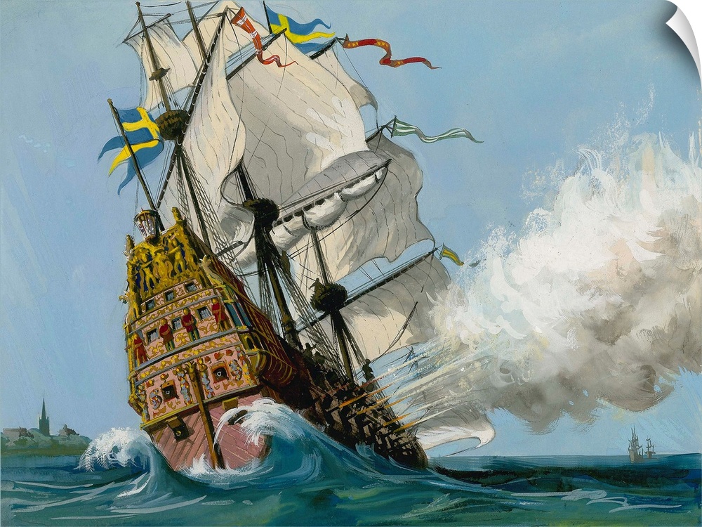 The Swedish Warship "Vasa".