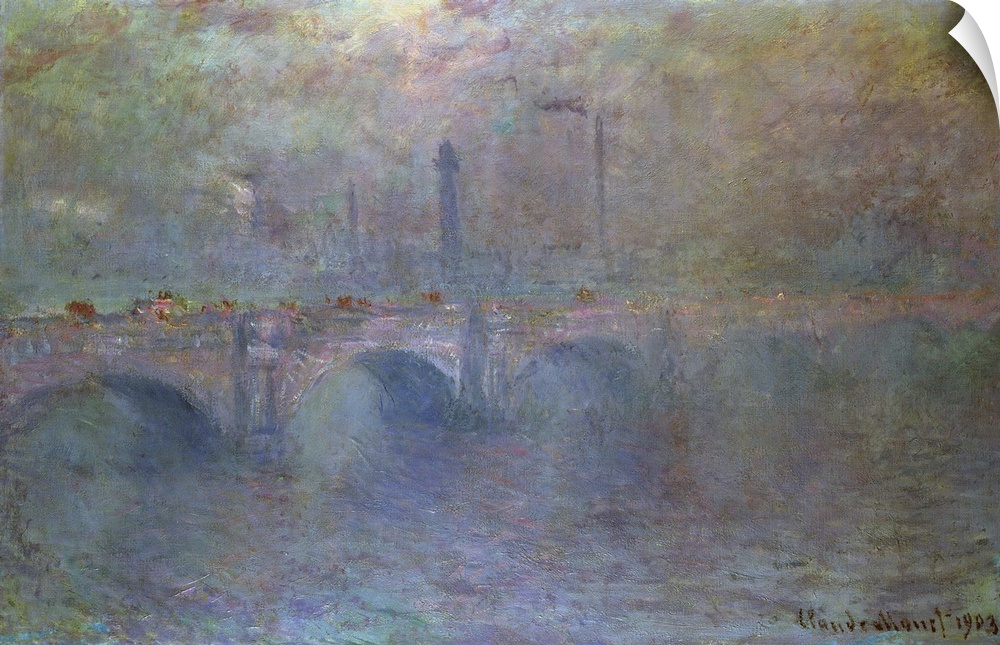 The Thames At Waterloo Bridge, 1903