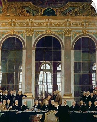 The Treaty of Versailles, 1919