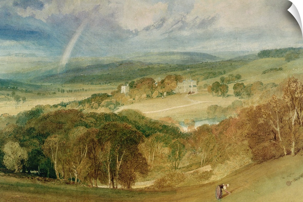 LIV45302 Credit: The Vale of Ashburnham, Sussex by Joseph Mallord William Turner (1775-1851)A University of Liverpool Art ...