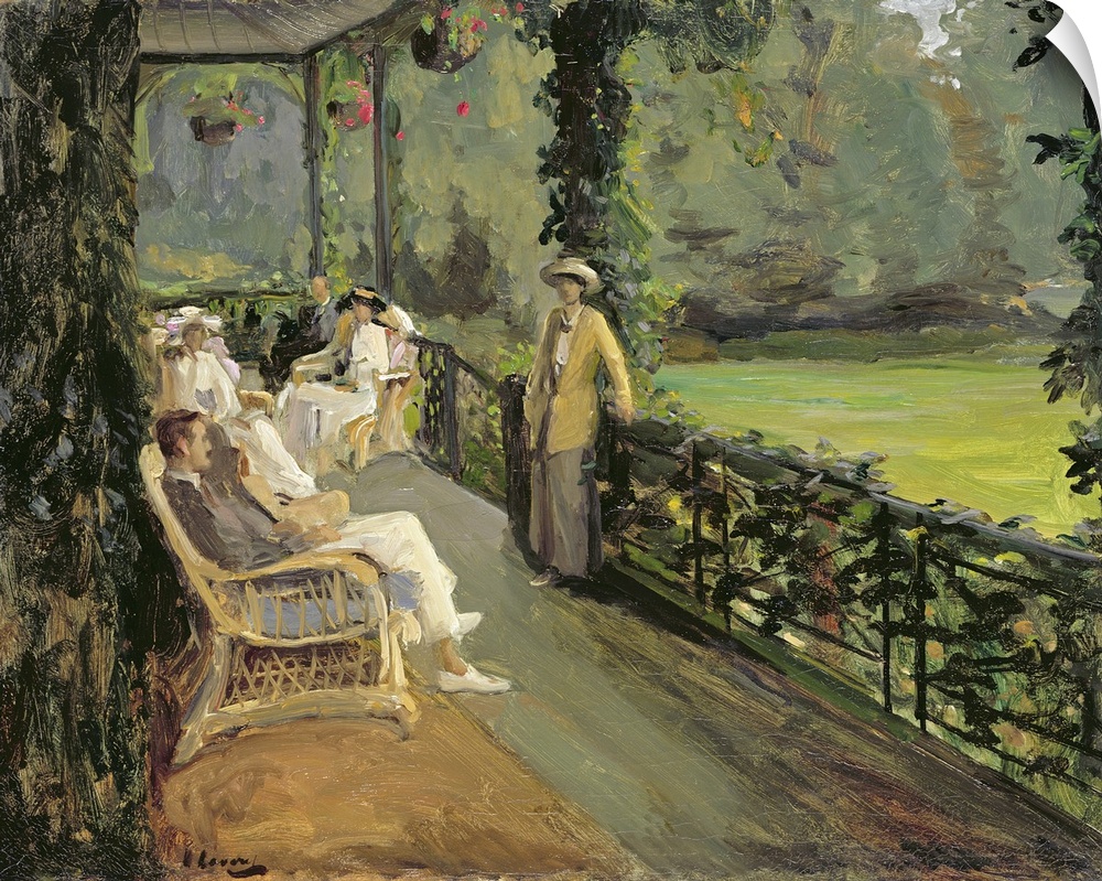 The Verandah, 1912 (Originally oil on canvas)