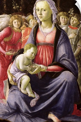 The Virgin and Child surrounded by Five Angels