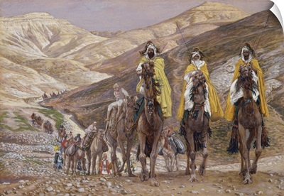 The Wise Men Journeying to Bethlehem, illustration for 'The Life of Christ', c.1886-94