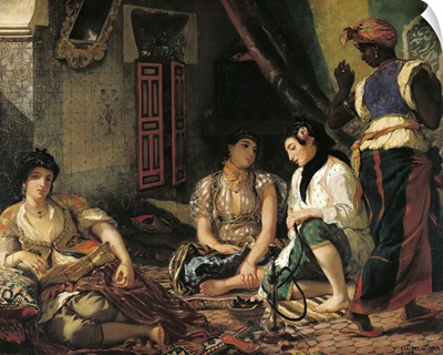 The Women Of Algiers In Their Apartment, 1834