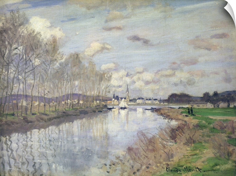 The Yacht At Argenteuil, 1875