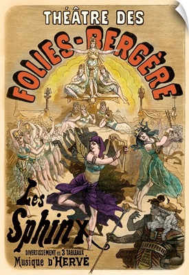Theatre Des Folies-Begere - Poster