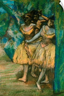 Three Dancers with a Backdrop of Trees and Rocks, 1904-06