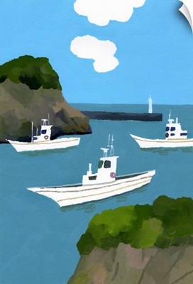 Three Fishing Boats