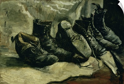 Three Pairs Of Shoes, 1886-87