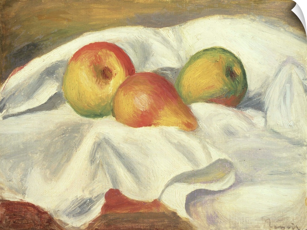 Three Pears, 1885 (Originally oil on canvas)