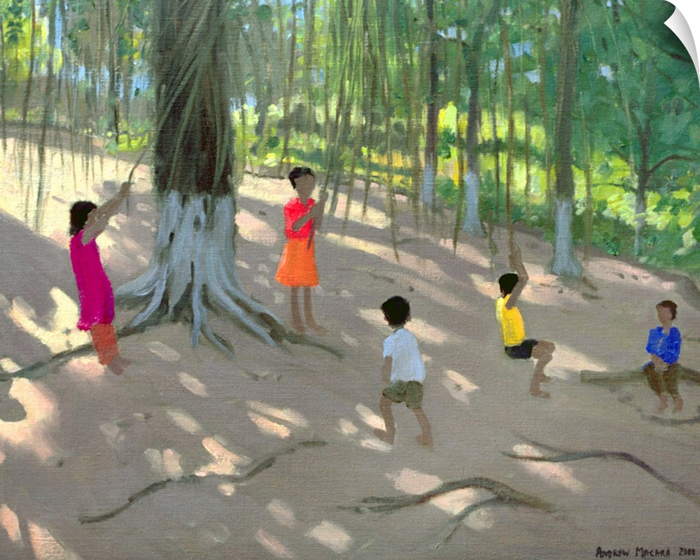 Tree Swing, Elephant Island, Bombay, 2000