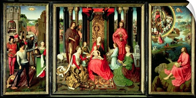 Triptych of St. John the Baptist and St. John the Evangelist
