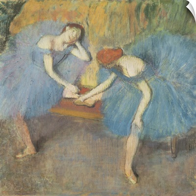 Two Dancers at Rest or, Dancers in Blue, c.1898