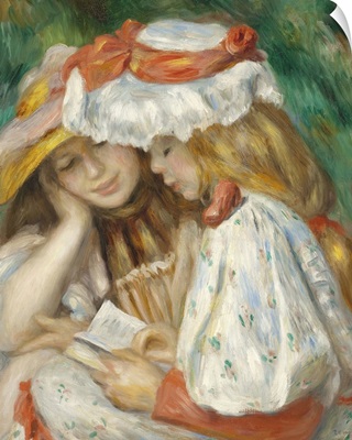 Two Girls Reading, 1890-1