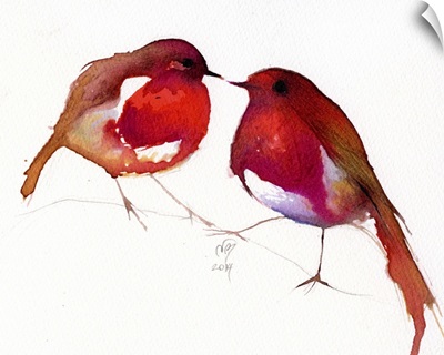 Two Little Ink Birds, 2014