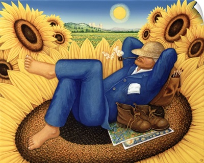 Van Gogh's Sunflowers, 1998