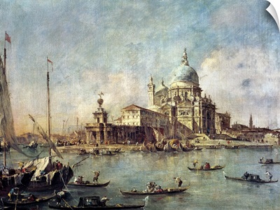 Venice, The Punta della Dogana with Santa Maria della Salute, c.1770