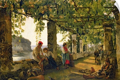 Verandah with twisted vines, 1828