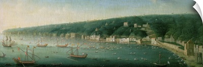 View of Naples from the east, 1730