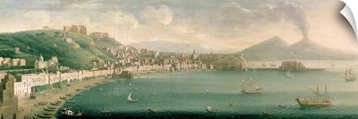 View of Naples from the west, 1730