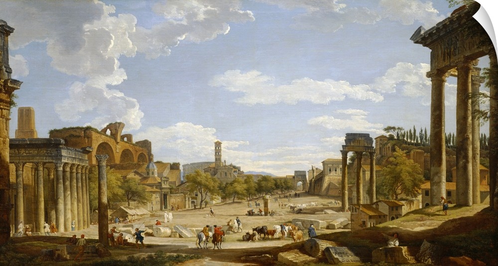 View of the Roman Forum, 1735