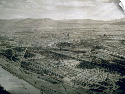 View of Vienna at the time of the World Exhibition, 1873