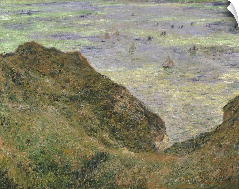 View over the Sea, 1882 (originally oil on canvas) by Monet, Claude (1840-1926)