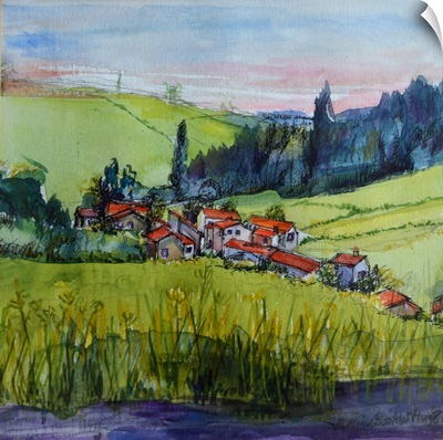Village In The Auvergne
