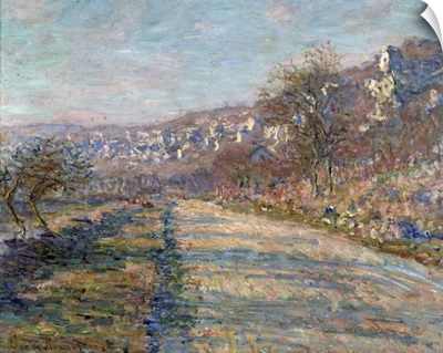 Vue De La Route De La Roche-Guyon, Val d'Oise, 1880