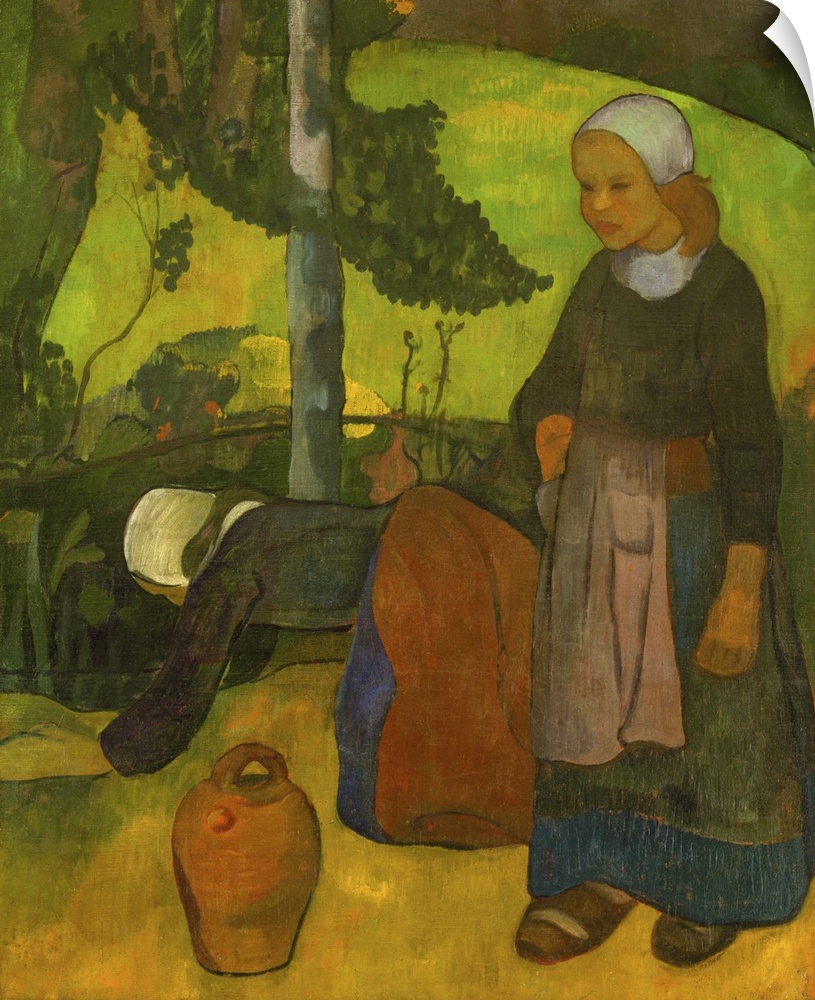 Washerwomen, 1891-92 (Originally oil on canvas)