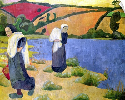 Washerwomen at the Laita River, near Pouldu, 1892