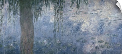 Waterlilies: Morning with Weeping Willows, 1914 18 (right section)