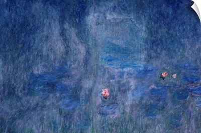 Waterlilies: Reflections of Trees, detail from the central section, 1915 26