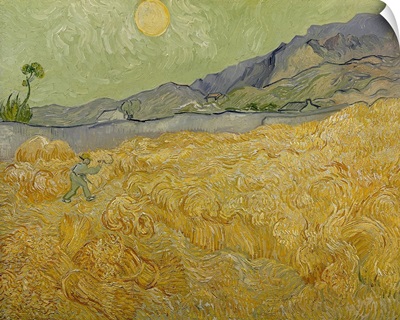 Wheatfield with Reaper, 1889