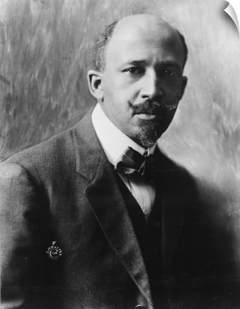 William Edward Burghardt Du Bois (1868-1963)  African American scholar, writer and civil rights activist.