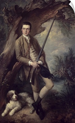 William Poyntz of Midgham and his Dog Amber