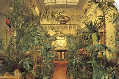 Winter Garden in the Winter Palace, St. Petersburg, 1840