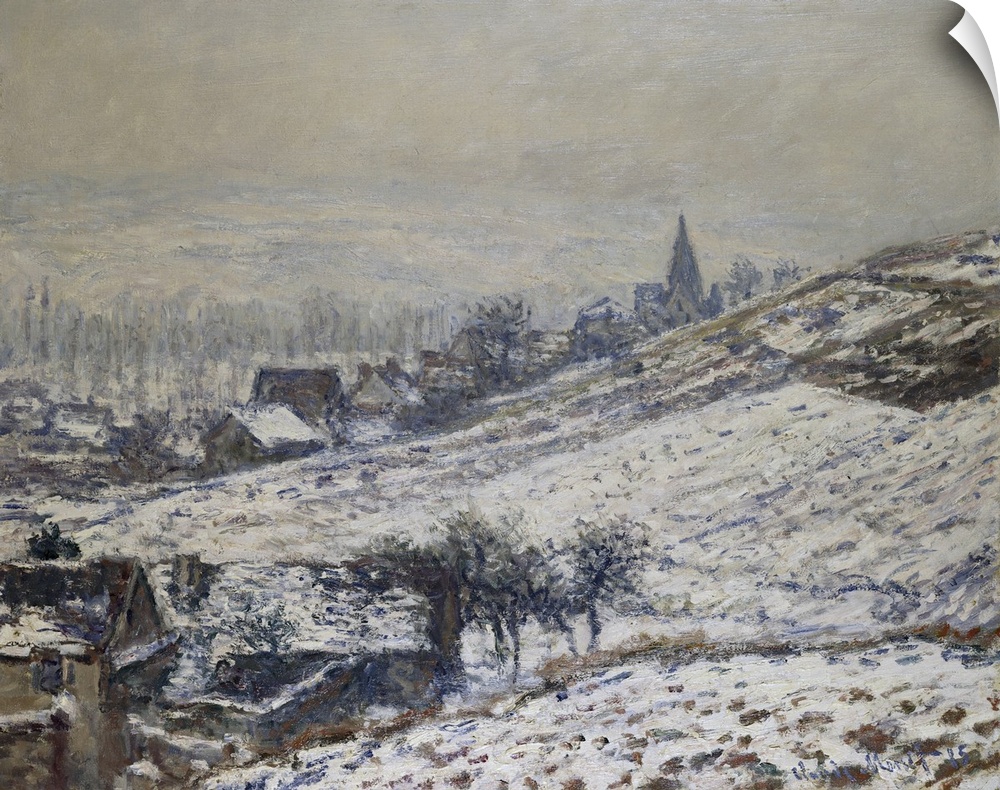 Winter In Giverny, 1885