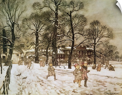 Winter in Kensington Gardens