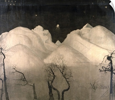 Winter Night in the Mountains, 1901-02