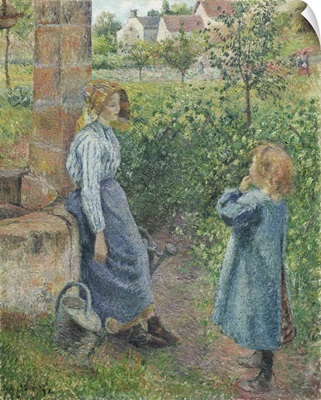 Woman and Child at the Well, 1882