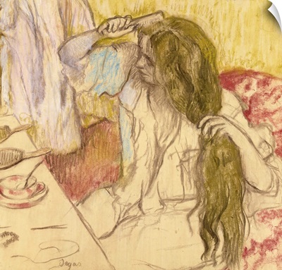 Woman at her toilette, c.1885