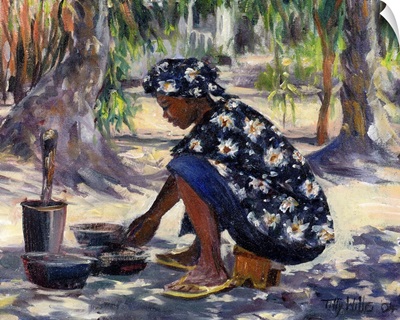 Woman Cooking, 2004