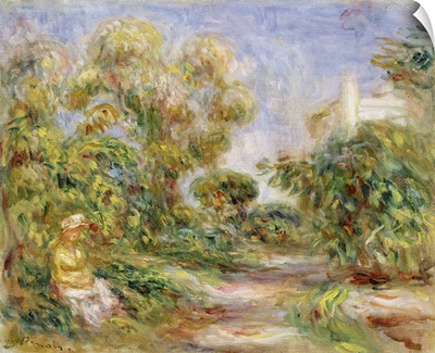 Woman In A Landscape, 1918