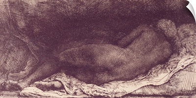 Woman Lying on a Bed, 1658