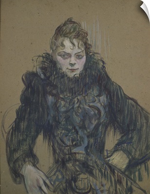 Woman With A Black Boa, 1892