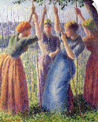 Women Planting Peasticks, 1891