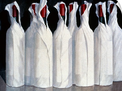 Wrapped Wine Bottles, Number 1, 1995