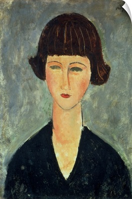 Young Brunette, 1917
